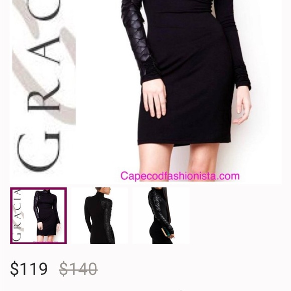 Gracia SLITHER dress AKIRA CHICAGO in IVORY - Picture 7 of 8